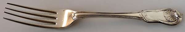 Plate 2. Tablefork by Richard Crossley, London 1804.